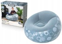 DMUCHANY FOTEL SIEDZISKO PUFA POMPOWANA NIEBIESKA DO 100KG BESTWAY 75052