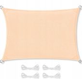 Żagiel przeciwsłoneczny ogrodowy wodoszczelny 3x5m Daszek