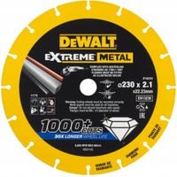 TARCZA DIAMENTOWA DO CIĘCIA STALI O ŚREDNICY 230MM DEWALT DT40255