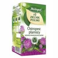 HERBAPOL HERBATA ZIELNIK OSTROPEST PLAMISTY 20TB