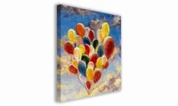 OBRAZ NA PŁÓTNIE 007 Balony 40x40cm