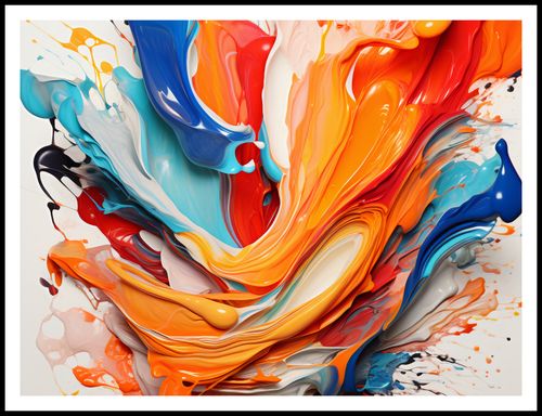 Plakat 100x75cm Taneczne Fale na Arena.pl