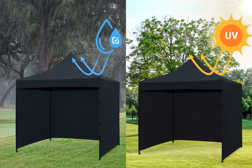 Namiot pawilon samorozkładający 3x3 - Czarny na Arena.pl