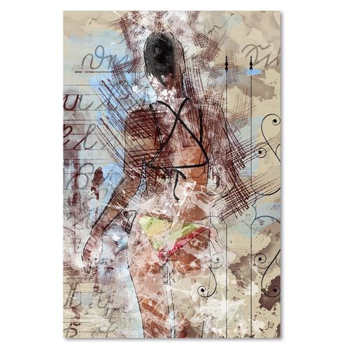 Obraz na płótnie - Canvas, Dziewczyna w bikini 40x60 na Arena.pl