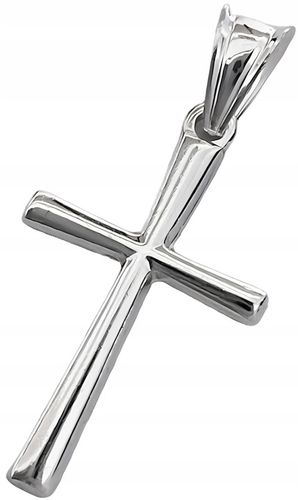 MĘSKI KRZYŻYK SREBRNY 925 WISIOREK ZAWIESZKA KRZYŻ DO ŁAŃCUSZKA NA PREZENT na Arena.pl