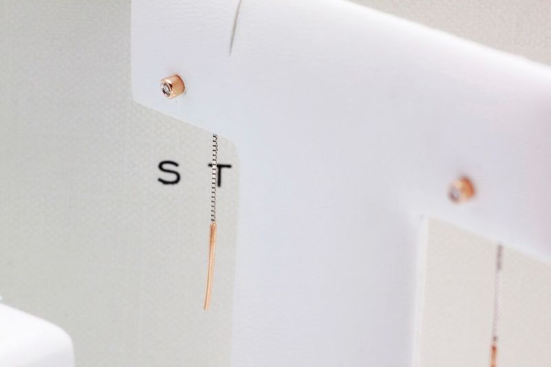 Emaga Złote kolczyki KRD2007 - Diament zdjęcie 9