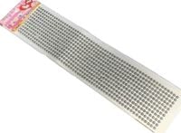 Pół perełki samoprzylepne 4 mm ( 660 szt ) SZARE