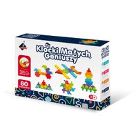 KLOCKI MAŁYCH GENIUSZY PUZZLE 80EL 5220