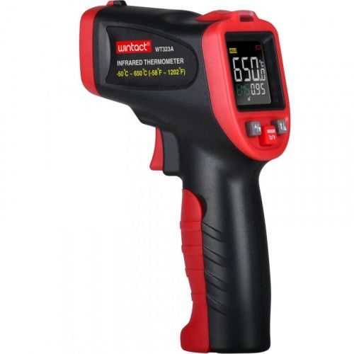 PIROMETR TERMOMETR LASEROWY BEZDOTYKOWY -50 +650°C na Arena.pl