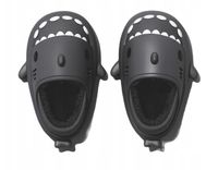 KAPCIE DOMOWE PLUSZOWE REKINY OCIEPLANE LACZKI SHARK 44-45 CZARNE
