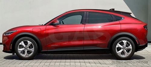 FORD MUSTANG MACH-E - Listwy CHROM na drzwi boczne dekoracyjne chromowane na Arena.pl