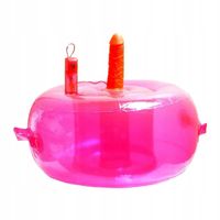 DMUCHANY FOTEL Z WIBRATOREM - SEX GADŻET DO EKSTREMALNYCH ZABAW BDSM