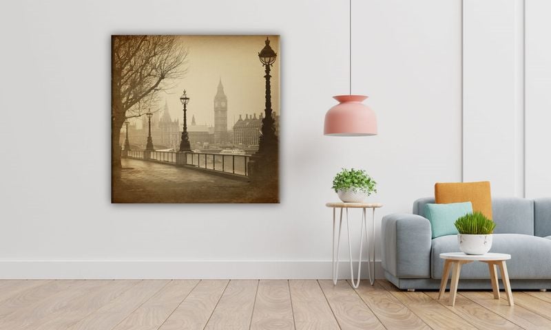 OBRAZ NA PŁÓTNIE 057 Londyn 40x40cm zdjęcie 5