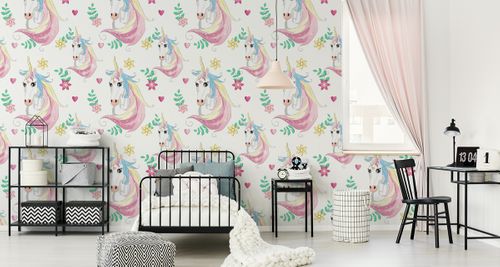 Tapeta Dla Dzieci - Magiczne Jednorożce na Arena.pl
