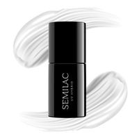 SEMILAC Lakier hybrydowy 001 Strong White 7ml