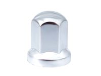 Osłona szpilki koła S-33, chrom, wysoka, 10 szt.