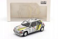 SOLIDO RENAULT 5 GT Turbo #17 A.Oreille 8th Rallye Tour de Corse 1989 1:18