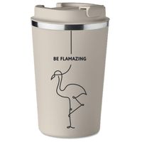 Kubek Termiczny Premium z Nadrukiem BE FLAMAZING FLAMING kawa 350ml KT_091