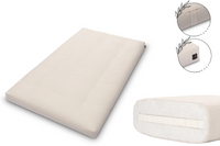 Materac 120x200 z lateksem - Pascall Futon Medium Latex - Ecru