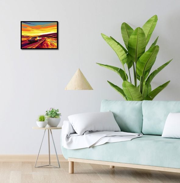 Plakat 40x30cm Pędź Przed Siebie zdjęcie 4