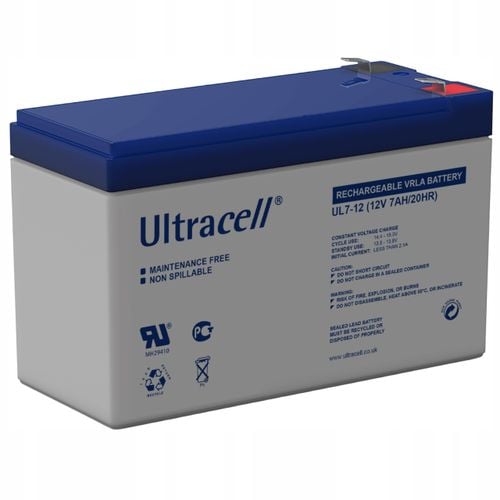Akumulator UL 7-12 Ultracell 12V/7AH-UL na Arena.pl