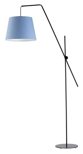 Czarna lampa stojąca na wysięgniku do czytania VIGO na Arena.pl