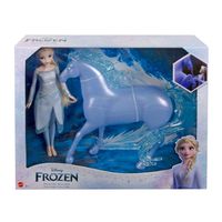 KRAINA LODU FROZEN LALKA KSIĘŻNICZKA ELSA Z WODNYM KONIEM KOŃ NOKK