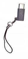 Przejściówka adapter micro typ c grey LG Xiaomi