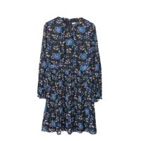 Whistles Letnia Sukienka Damska w Borówki Przewiewna Czarna 42 EU