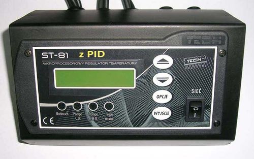 STEROWNIK REGULATOR PROGRAMATOR KOTŁA PIECA Z PROGRAMEM TECH ST-81 zPID na Arena.pl