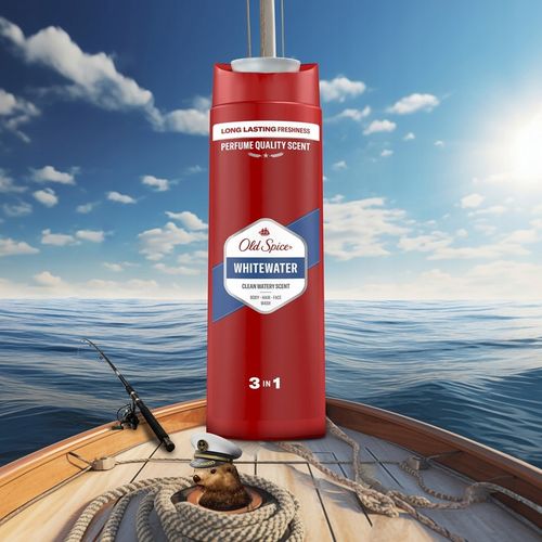 Old Spice Whitewater Żel męski pod prysznic i szampon 3w1, 6 x 400ml na Arena.pl