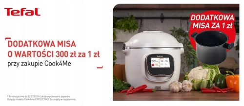Multicooker TEFAL COOK4ME CY943 TochPro z wbudowaną wagą + Misa na Arena.pl
