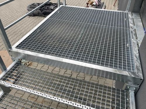 Krata WEMA 1200x1000 | ocynkowana | płaskownik 30x2 mm | podest metalowy na Arena.pl