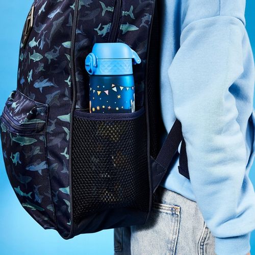 BUTELKA BIDON NA WODĘ DO SZKOŁY PRZEDSZKOLA NIEBIESKI SAMOLOTY ION8 0,5 l na Arena.pl