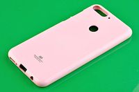 Etui Mercury Goospery Jelly Case do Huawei Y7 2018 / Y7 Prime 2018 / Enjoy 8/ Honor 7C pudrowy róż