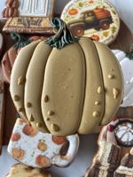 CIASTKO LUKROWANE JESIENNA DYNIA ŻÓŁTA