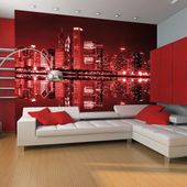 Fototapeta - Chicago w kolorze wina 200x154