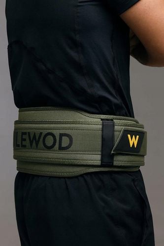 Pas lędźwiowy treningowy zielony rozmiar S na siłownię do pracy na Arena.pl