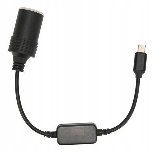 ADAPTER ZAPALNICZKI SAMOCHODOWEJ 5V USB C DO 12V na Arena.pl