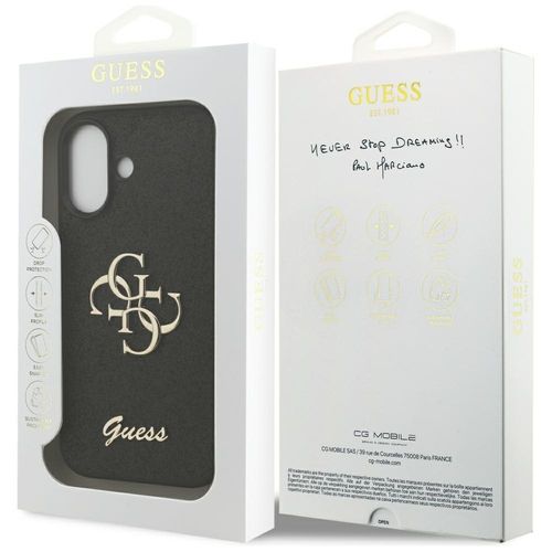 Etui Guess 4G Strap 4G Classic Logo do iPhone 17 czarny na Arena.pl