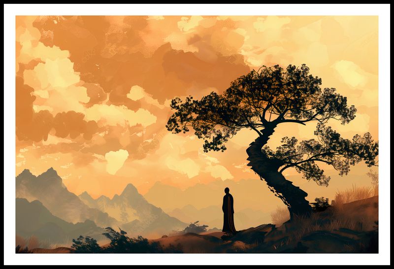 Plakat 91,5x60cm Zen zdjęcie 3