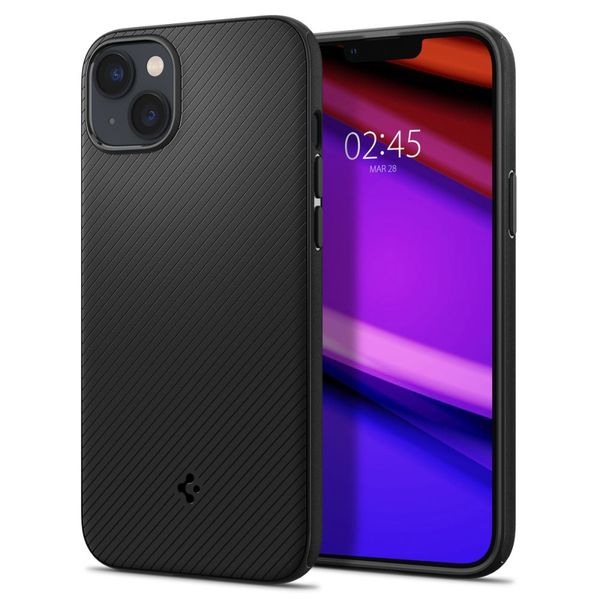 spigen mag armor iphone 14 plus / 15 plus matte black zdjęcie 1