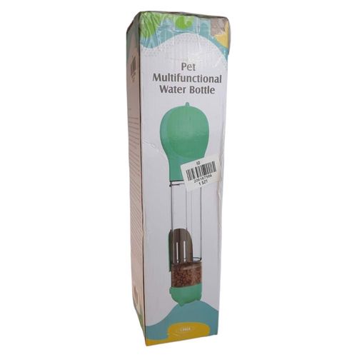 Butelka na wode dla psa przenośny dozownik zielony na Arena.pl