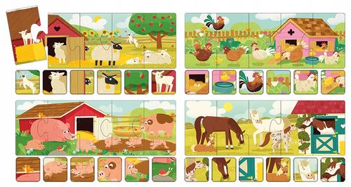 zagroda 2 - puzzle obserwacyjne 8018 na Arena.pl