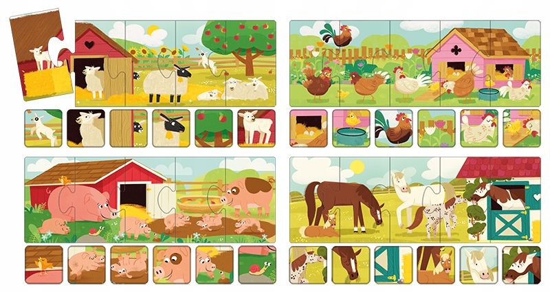 zagroda 2 - puzzle obserwacyjne 8018 zdjęcie 3