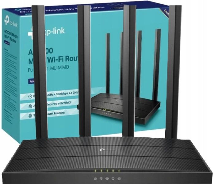 Router TP-LINK Archer C6 AC1200 Serwer VPN WPS wif zdjęcie 1