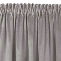 CURT/HOM/VILA/VELVET/PLEAT/D/75/F/30/GREY/265x175