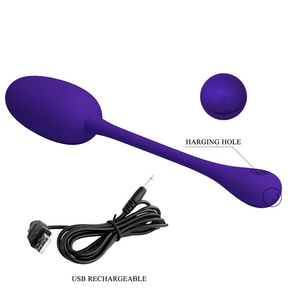 pretty love   knucker purple, 12 vibration functions memory function zdjęcie 12