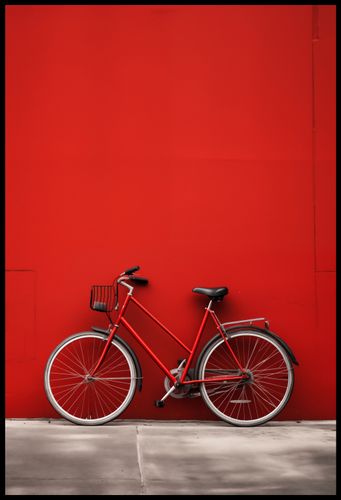 Plakat 67,5x100cm Czerwony Rower na Arena.pl