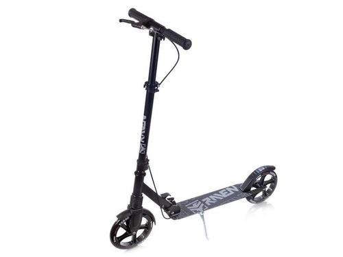 Hulajnoga Raven Straight PRO Black White z hamulcem i amortyzatorem 200 mm na Arena.pl